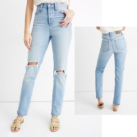 Madewell Denim - Madewell Classic Straight Full-Length Jeans 28